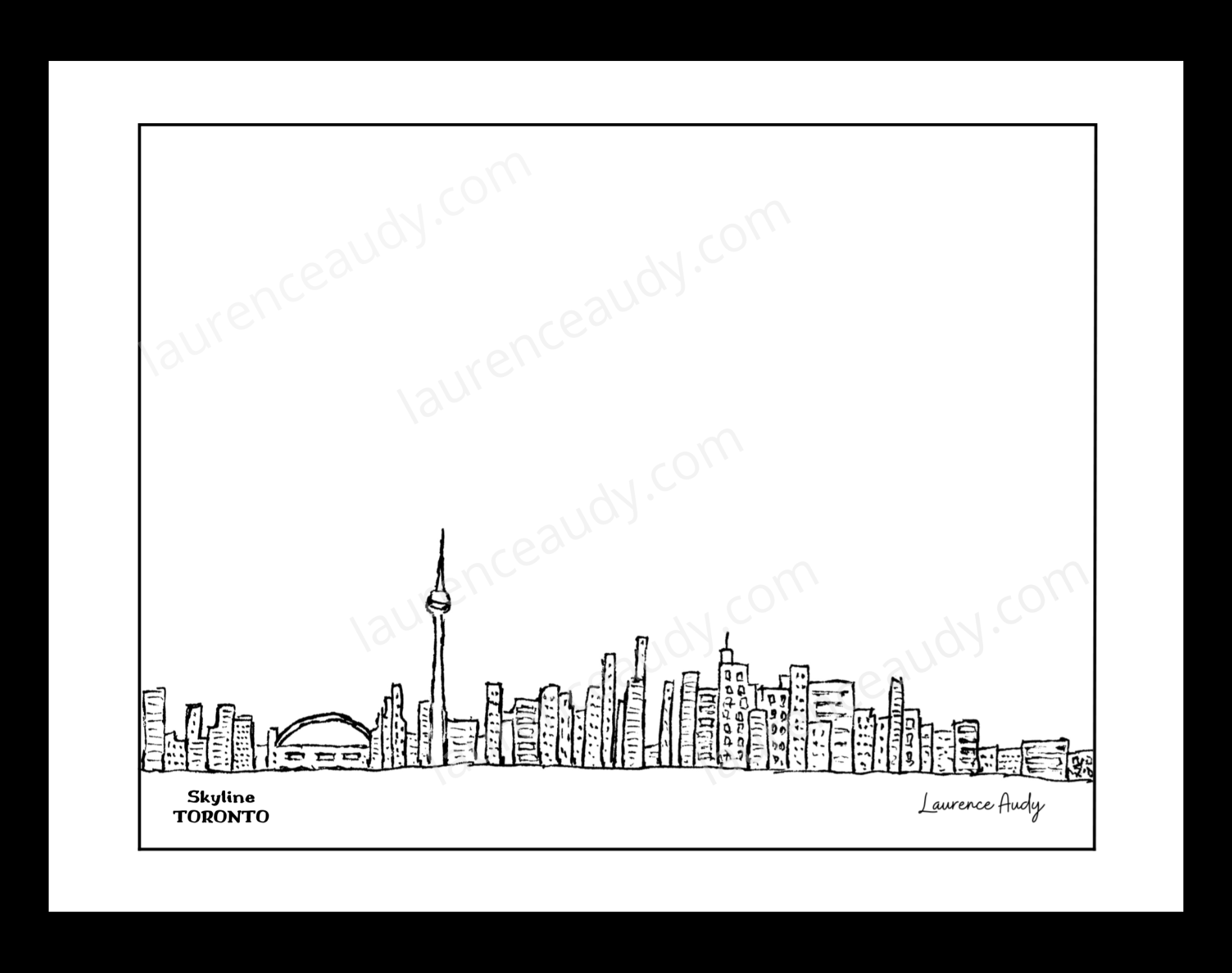 Affiche Skyline à Toronto – Image 2