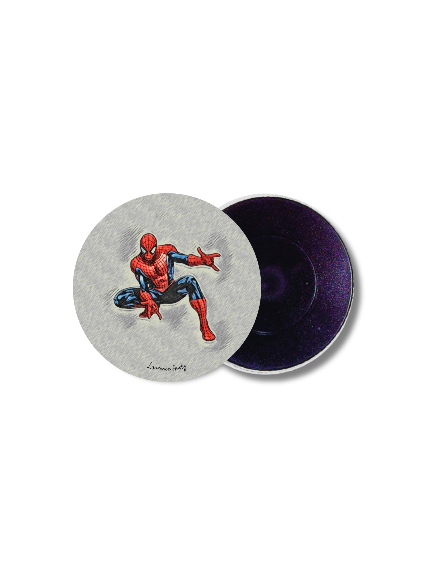 magnet_59mm_personnalise_laurence_audy_spider_man